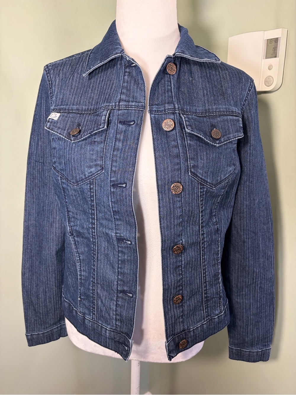 U.S. Polo Assn. Classic woman’s Blue Denim Jacket